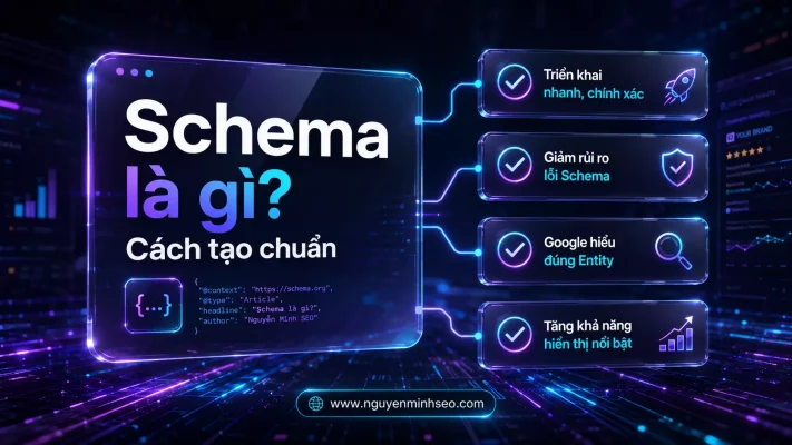 Schema là gì, Schema markup là gì, cách check schema, faq schema, schema google, công cụ kiểm tra schema, tạo schema tự động