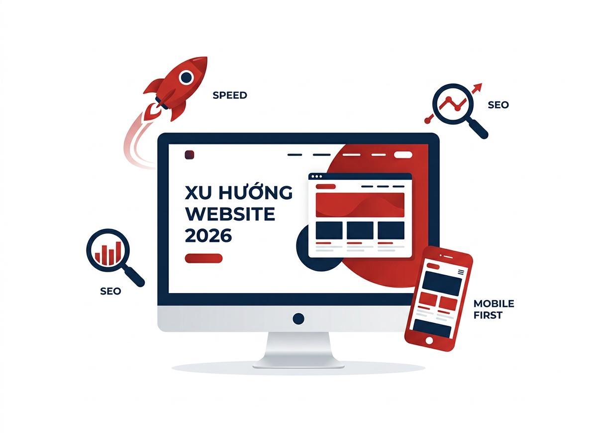 xu hướng thiết kế website