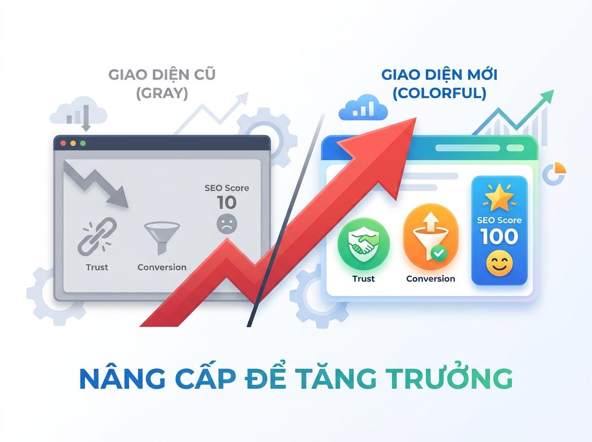 xu hướng thiết kế website