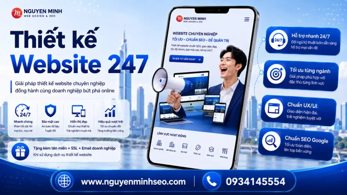 thiết kế website 247
