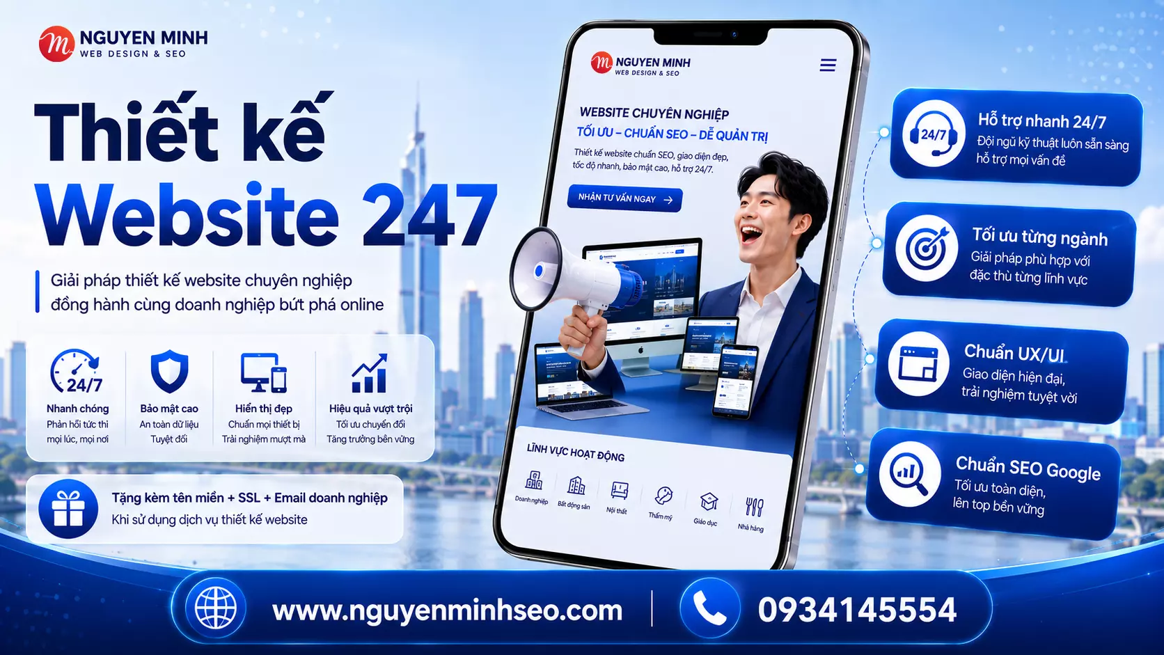 thiết kế website 247