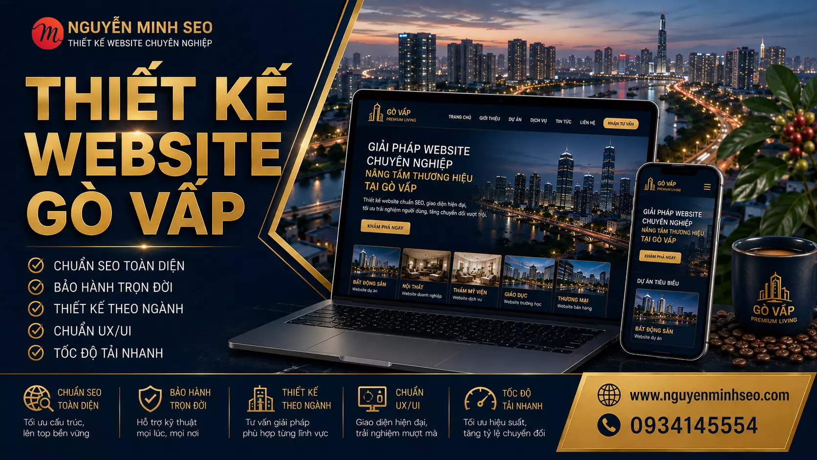 thiết kế website gò vấp